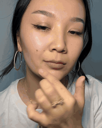 Aplicando la mascarilla en barra